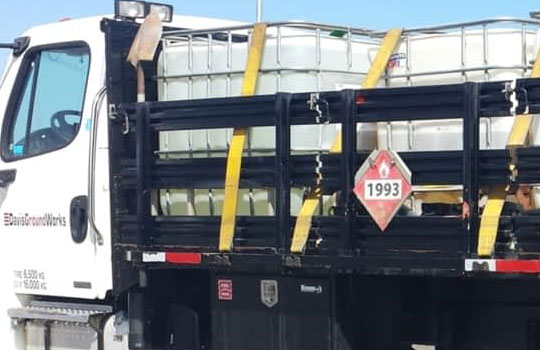 Davis Ground Works truck