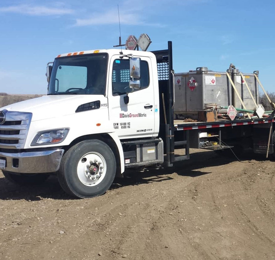 Davis Ground Works truck