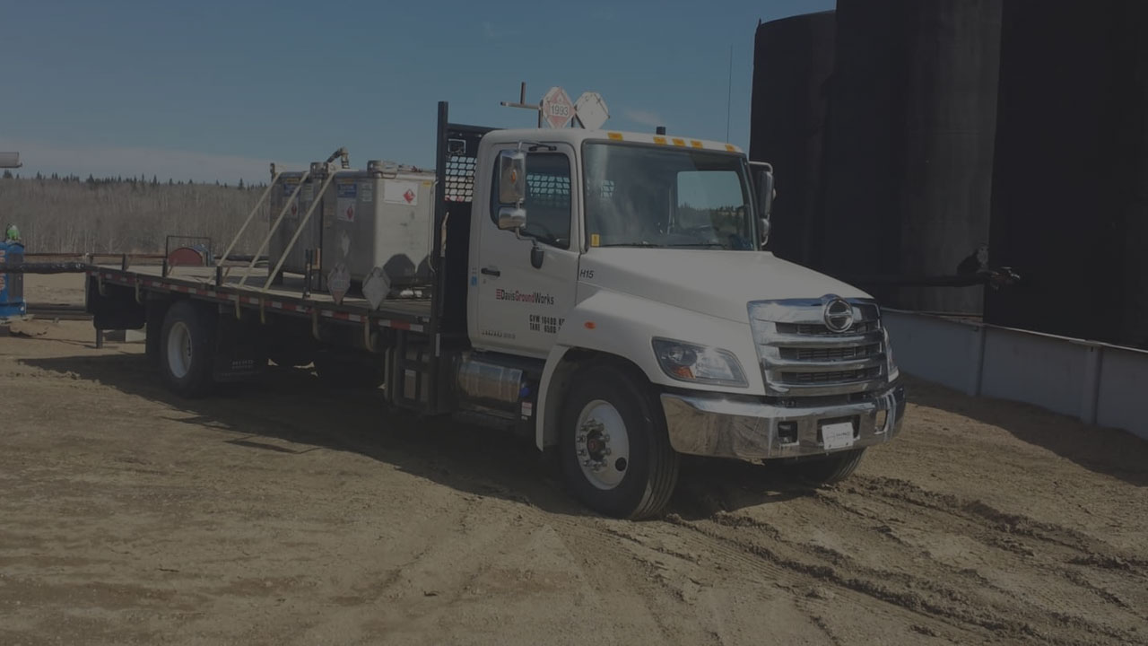 Davis Ground Works truck
